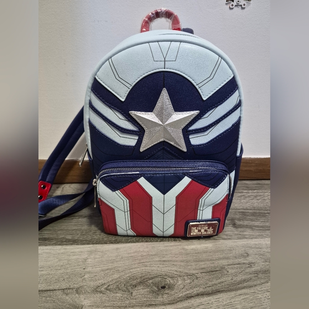 Loungefly  Marvel The Falcom Backpack NWT